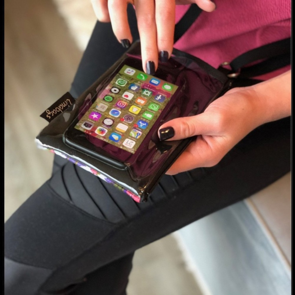 Unique Talk and text wristlet